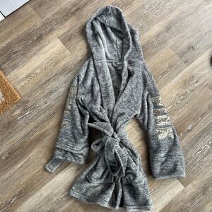 PINK Victoria's Secret Gray robe